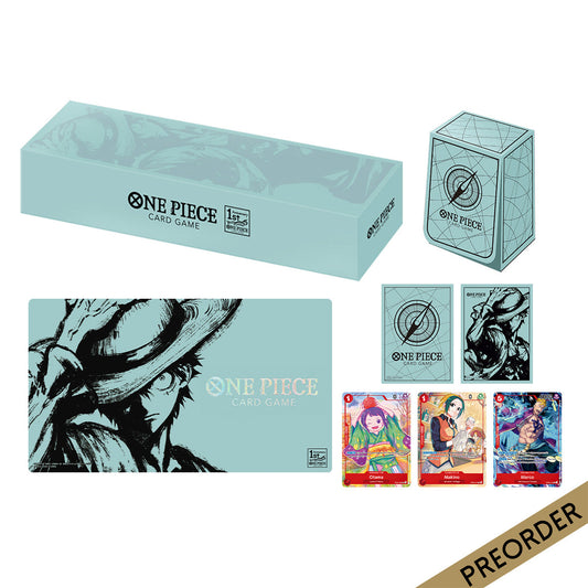 One Piece Card Game Japanese 1st Anniversary Release Celebration Set (English Cards)